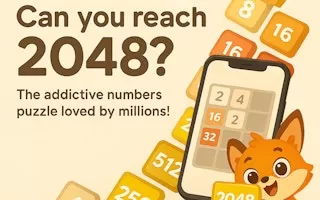 2048 Puzzle Challenge - Number Merge Mania!