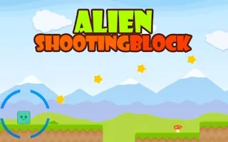 Alien Shooting Block