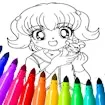 Anime Coloring Pages For Kids