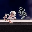 Black and White Stickman