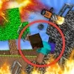 Escape from the Prison in Mineblock! Destruction!