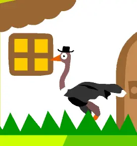 Fafu the Ostrich