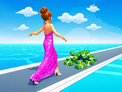 Girl Money Rush Game
