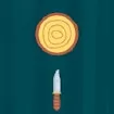 Log and Knife 2D