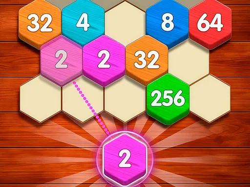 Shoot 2048 Hexa