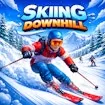 Skiing Downhill