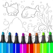 Special Easy Animal Coloring Pages For Kids