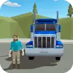 Truck and Police